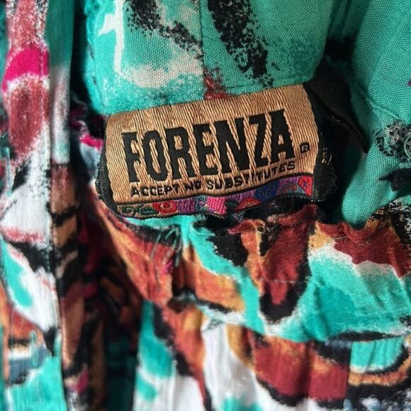 Forenza set of short blue tropical size M - Picture 6 of 8